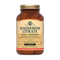 Изображение товара Solgar Цитрат магния таблетки 200мг, №120