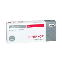 Изображение товара Лерникор таблетки покрыт. п/о 20мг, №30