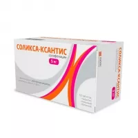 Изображение товара Соликса Ксантис таблетки покрыт. п/о 5мг, №30