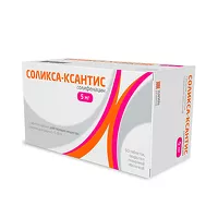 Изображение товара Соликса Ксантис таблетки покрыт. п/о 5мг, №30