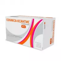Изображение товара Соликса-Ксантис таблетки покрыт. п/о 10мг, №60