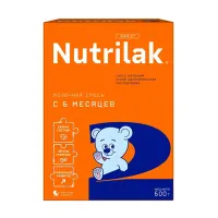 Изображение товара Nutrilak Basic 2 сухая молочная смесь (6-12мес), 600г
