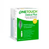 Изображение товара OneTouch Delica Plus ланцеты, №100