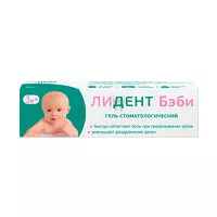 Изображение товара Лидент Бэби гель стоматологический, 10г