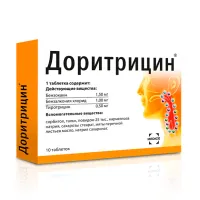 Изображение товара Доритрицин таблетки для рассасывания, №10