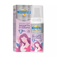 Изображение товара Mosquitall молочко-спрей для беременных женщин и детей (3+мес), 100мл