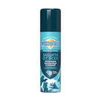 Mosquitall аэрозоль от всех летающих насекомых и клещей Профессиональная защита, 150мл