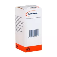 Изображение товара Кивекса таблетки покрыт. п/о 600мг+300мг, №30