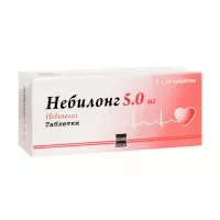 Изображение товара Небилонг таблетки 5мг, №50
