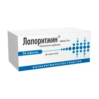 Изображение товара Лапоритмин таблетки 25мг, №30