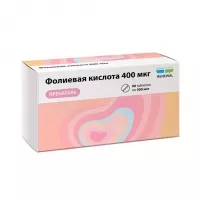 Фолиевая кислота пренаталь Реневал таблетки 400мкг, №90