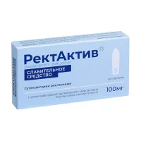 Изображение товара РектАктив суппозитории рект. 100мг, №5
