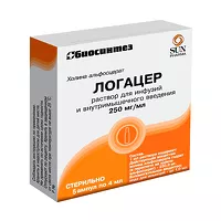 Изображение товара Логацер раствор д/в/в и в/м введ. 250мг/мл, 4мл №5
