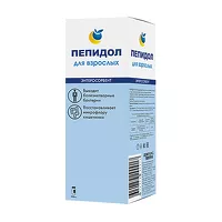 Изображение товара Пепидол Пэг раствор д/приема внутрь водный 5%, 250мл №1фл