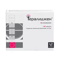 Изображение товара Тералиджен таблетки покрыт. п/о 5мг, №100