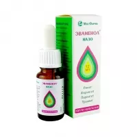 Изображение товара Эваменол Назо капли назальные 1%+3%, 12мл