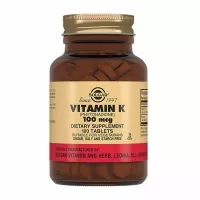 Изображение товара Solgar Витамин К1 таблетки 100мкг+45мг, №100