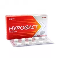 Изображение товара Нурофаст таблетки покрыт. п/о 200мг, №20