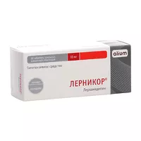 Изображение товара Лерникор таблетки покрыт. п/о 10мг, №30