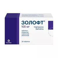 Изображение товара Золофт таблетки покрыт. п/о 100мг, №28