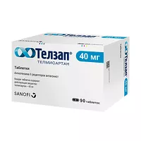 Изображение товара Телзап таблетки 40мг, №90