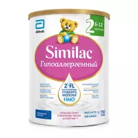 Изображение товара Similac 2 гипоаллергенный сухая молочная смесь (с 6-12 мес), 750г