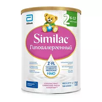 Изображение товара Similac 2 Гипоаллергенный сухая молочная смесь (6-12 мес), 750г