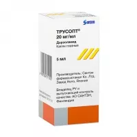 Изображение товара Трусопт капли глазные 20мг/мл, 5мл