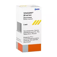 Изображение товара Трусопт капли глазные 20мг/мл, 5мл