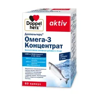 Изображение товара Доппельгерц Актив Омега-3 Концентрат капсулы, №60