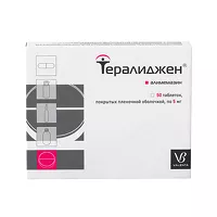 Изображение товара Тералиджен таблетки покрыт. п/о 5мг, №50