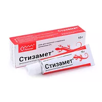 Изображение товара Стизамет мазь д/местн. и наружн. прим. 3%, 10г