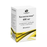 Изображение товара Холитилин капсулы 400 мг, №28 Канон
