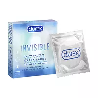 Изображение товара Durex Invisible XXL презервативы ультратонкие, 3шт