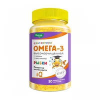 Изображение товара Эвалар Бэби Формула Рыбки Омега-З пастилки жевательные для детей, №30