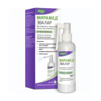 Изображение товара Эвалар Мирамед раствор д/местн. и наружн. прим. с насадкой-распылителем 0,01%, 150 мл