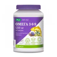Изображение товара Эвалар Анти эйдж Омега 3-6-9 капсулы, №60