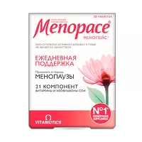 Изображение товара Менопейс Изофлавоны таблетки, №30
