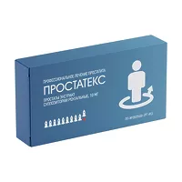 Изображение товара Простатекс суппозитории рект. 10мг, №10