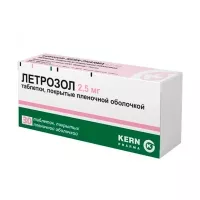 Летрозол таблетки покрыт. п/о 2,5мг, №30