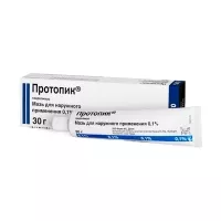 Изображение товара Протопик мазь д/наружн. прим. 0,1%, 30г