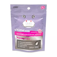 Изображение товара Vitime КидЗоо Железо таблетки жевательные, №60