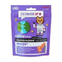 Изображение товара Vitime Gummy Мультивитамины мармеладные пастилки жевательные для детей 3+, №30