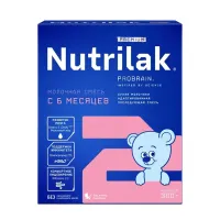 Изображение товара Nutrilak Premium 2 сухая молочная смесь (6+мес), 300г