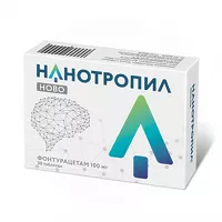 Изображение товара Нанотропил Ново таблетки 100мг, №30 Валента Фарм