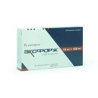 Изображение товара Эксфорж таблетки покрыт. п/о 10мг+160мг, №28