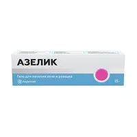 Изображение товара Азелик гель д/наружн. прим. 15%, 15г