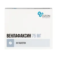 Изображение товара Венлафаксин таблетки 75мг, №30