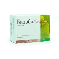 Билобил форте капсулы 80мг, №60