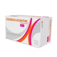 Изображение товара Соликса-Ксантис таблетки покрыт. п/о 5мг, №60